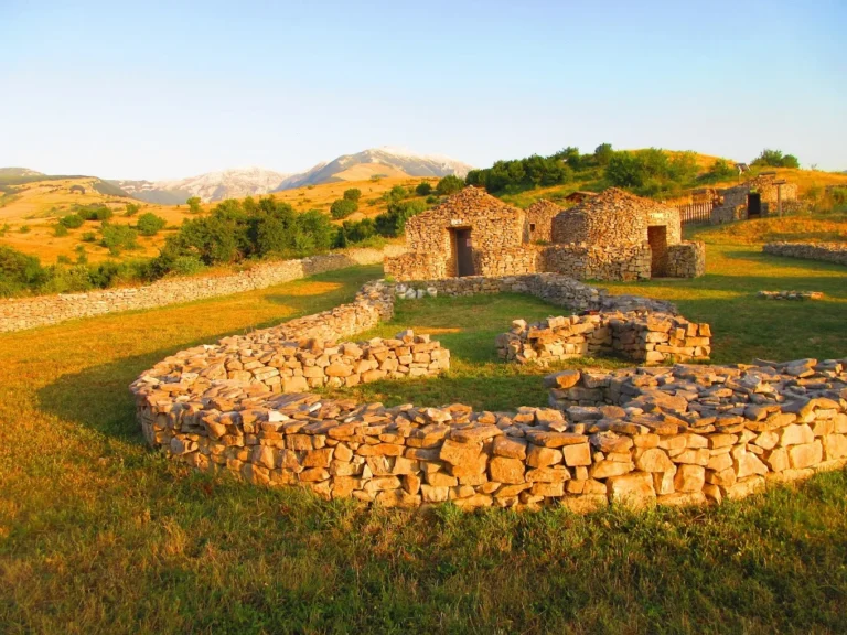 Valle Giumentina e area archeologica nel territorio di Abbateggio